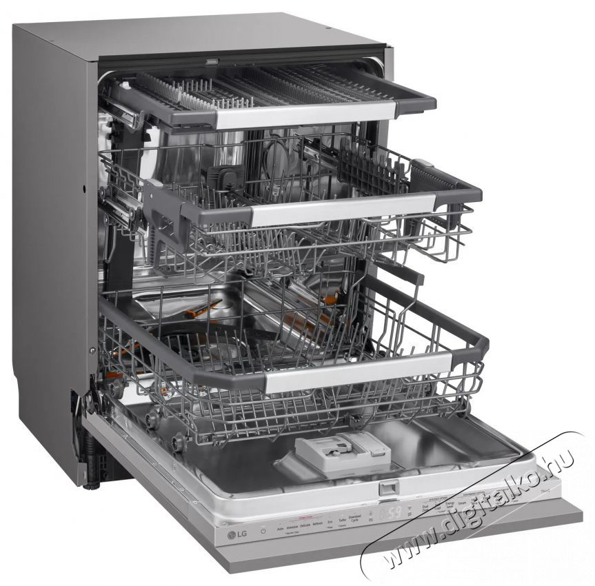 LG DB597TXS Konyhai term&eacute;kek - Mosogat&oacute;g&eacute;p - Norm&aacute;l (60cm) be&eacute;p&iacute;thető mosogat&oacute;g&eacute;p - 529714