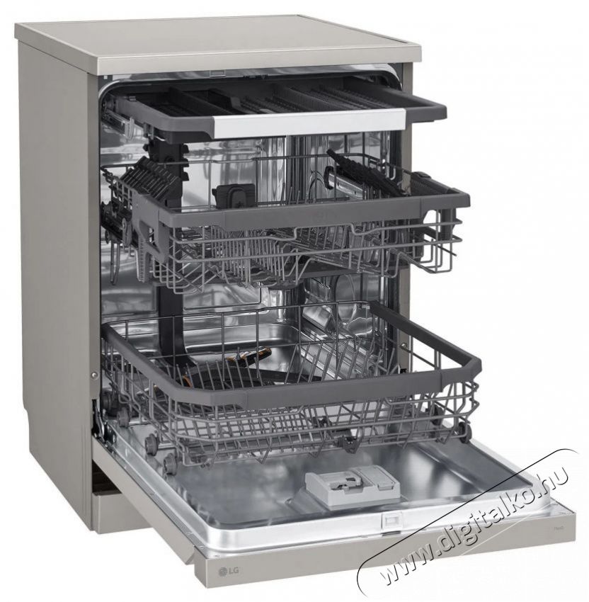 LG DF355FV Konyhai term&eacute;kek - Mosogat&oacute;g&eacute;p - Norm&aacute;l (60cm) szabadon&aacute;ll&oacute; mosogat&oacute;g&eacute;p - 529715