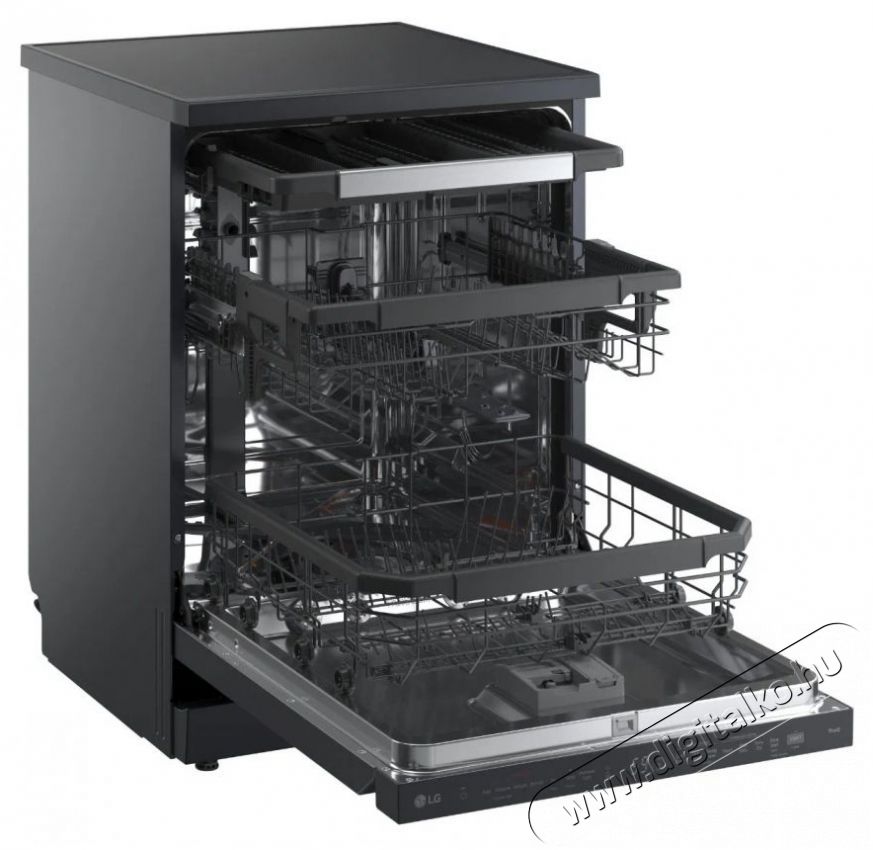LG DF375HMS Konyhai term&eacute;kek - Mosogat&oacute;g&eacute;p - Norm&aacute;l (60cm) szabadon&aacute;ll&oacute; mosogat&oacute;g&eacute;p - 529716