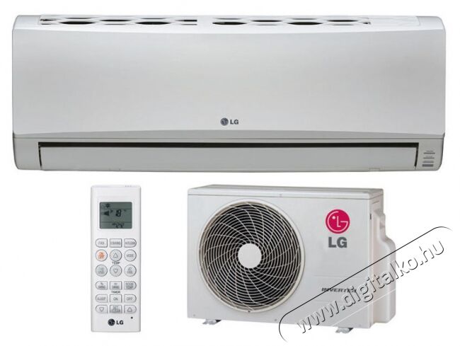 LG E12EM Comfort inverteres split klíma (3,5kW) Háztartás / Otthon / Kültér - Ventilátor / Légkondicionáló - Split klíma - 314748