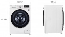 LG F2WN4S6S1 elöltöltős mosógép Háztartás / Otthon / Kültér - Mosógép / szárítógép - Elöltöltős normál (60cm-ig) mosógép - 361998