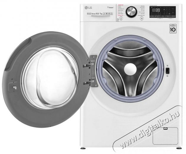 LG F4DV709H1 EcoHybrid mosó-szárítógép Háztartás / Otthon / Kültér - Mosógép / szárítógép - Mosó-szárítógép - 360071