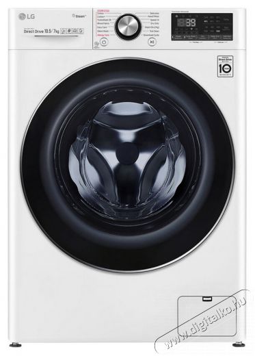 LG F4DV709H1 EcoHybrid mosó-szárítógép Háztartás / Otthon / Kültér - Mosógép / szárítógép - Mosó-szárítógép - 360071