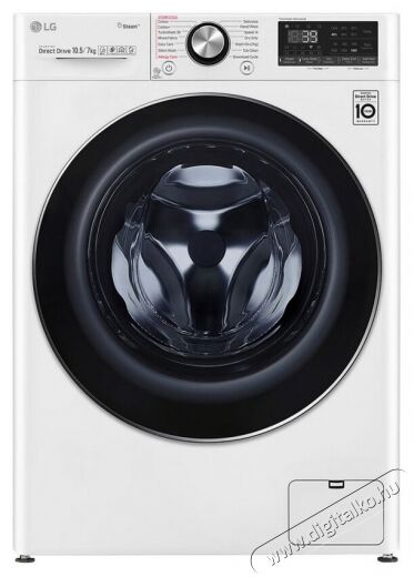 LG F4DV910H2 EcoHybrid mosó-szárítógép Háztartás / Otthon / Kültér - Mosógép / szárítógép - Mosó-szárítógép - 360069