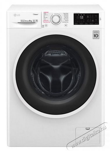 LG F4J6TY0W elöltöltős gőzmosógép Háztartás / Otthon / Kültér - Mosógép / szárítógép - Elöltöltős normál (60cm-ig) mosógép - 327386