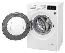 LG F4J6TY0W elöltöltős gőzmosógép Háztartás / Otthon / Kültér - Mosógép / szárítógép - Elöltöltős normál (60cm-ig) mosógép - 327386