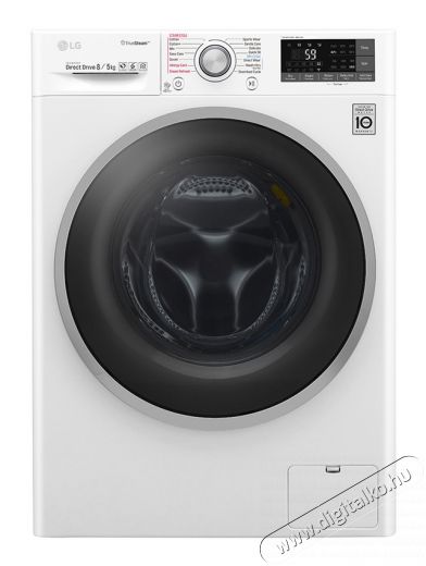 LG F4J7TH1W mosó-szárítógép Háztartás / Otthon / Kültér - Mosógép / szárítógép - Mosó-szárítógép - 350604