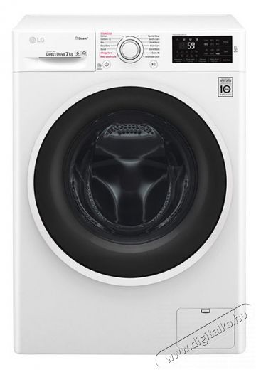 LG F4J7TY0W elöltöltős gőzmosógép Háztartás / Otthon / Kültér - Mosógép / szárítógép - Elöltöltős normál (60cm-ig) mosógép - 327388