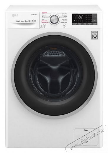 LG F4J7VY1W elöltöltős gőzmosógép Háztartás / Otthon / Kültér - Mosógép / szárítógép - Elöltöltős normál (60cm-ig) mosógép - 327389