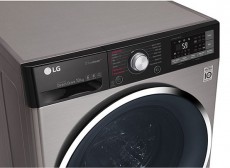 LG F4J9JS2T elöltöltős gőzmosógép Háztartás / Otthon / Kültér - Mosógép / szárítógép - Elöltöltős normál (60cm-ig) mosógép - 327391
