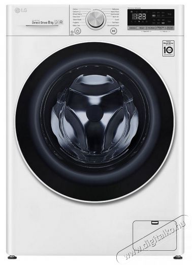 LG F4WN408N0 elöltöltős mosógép Háztartás / Otthon / Kültér - Mosógép / szárítógép - Elöltöltős normál (60cm-ig) mosógép - 361974