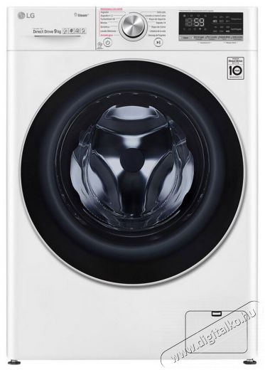 LG F4WV709P1 gőzmosógép Háztartás / Otthon / Kültér - Mosógép / szárítógép - Elöltöltős normál (60cm-ig) mosógép - 360827