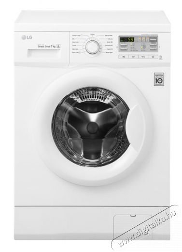 LG FH0B8QDA elöltöltős mosógép Háztartás / Otthon / Kültér - Mosógép / szárítógép - Elöltöltős keskeny (45cm-ig) mosógép - 312251