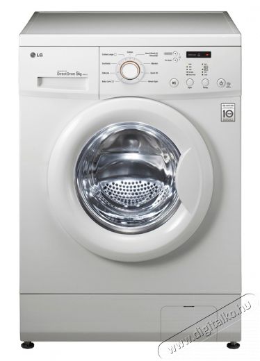 LG FH0C3LD mosógép Háztartás / Otthon / Kültér - Mosógép / szárítógép - Elöltöltős keskeny (45cm-ig) mosógép - 303358
