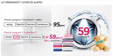 LG FH4A8JDS2 mosógép Háztartás / Otthon / Kültér - Mosógép / szárítógép - Elöltöltős normál (60cm-ig) mosógép - 298800