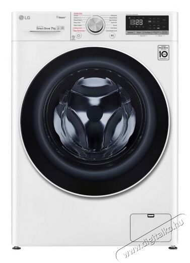 LG F2WN4S7S0 elöltöltős gőzmosógép WiFi funkcióval Háztartás / Otthon / Kültér - Mosógép / szárítógép - Elöltöltős keskeny (45cm-ig) mosógép - 360075