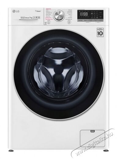 LG F2WN6S7S1 elöltöltős gőzmosógép WiFi funkcióval Háztartás / Otthon / Kültér - Mosógép / szárítógép - Elöltöltős keskeny (45cm-ig) mosógép - 360074