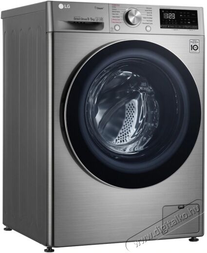 LG F4DN409S2T Mosó-szárítógép Háztartás / Otthon / Kültér - Mosógép / szárítógép - Mosó-szárítógép - 362684