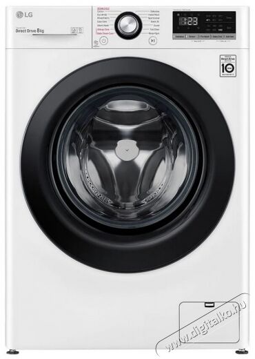 LG F4WN208S6E elöltöltős mosógép Háztartás / Otthon / Kültér - Mosógép / szárítógép - Elöltöltős normál (60cm-ig) mosógép - 367865