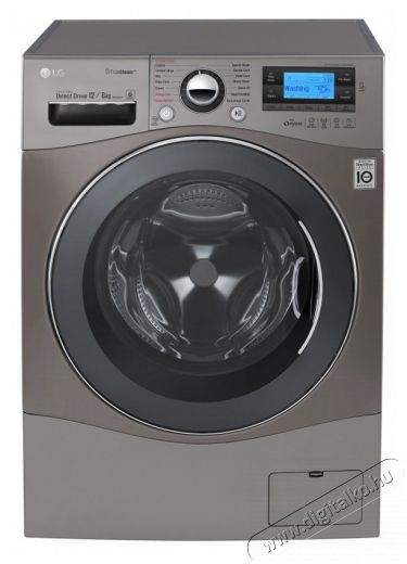 LG FH695BDH6N mosó-szárítógép Háztartás / Otthon / Kültér - Mosógép / szárítógép - Mosó-szárítógép - 306319