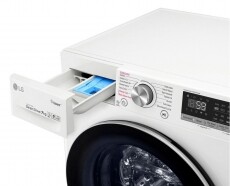 LG F2WN6S7S1 elöltöltős gőzmosógép WiFi funkcióval Háztartás / Otthon / Kültér - Mosógép / szárítógép - Elöltöltős keskeny (45cm-ig) mosógép - 360074