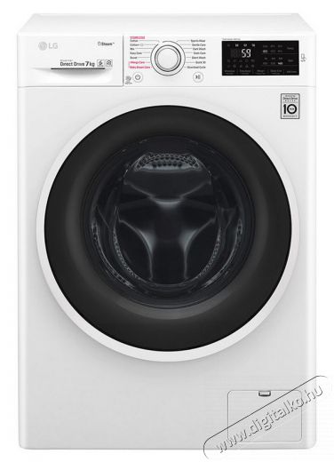 LG F4J6QY0W elöltöltős gőzmosógép Háztartás / Otthon / Kültér - Mosógép / szárítógép - Elöltöltős normál (60cm-ig) mosógép - 327917