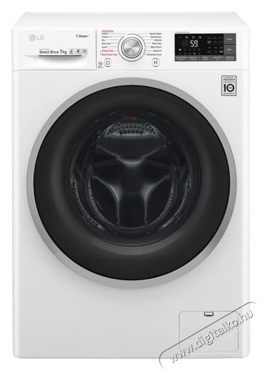 LG F2J7HY1W elöltöltős gőzmosógép Háztartás / Otthon / Kültér - Mosógép / szárítógép - Elöltöltős keskeny (45cm-ig) mosógép - 327381
