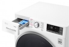 LG F2J7HY1W elöltöltős gőzmosógép Háztartás / Otthon / Kültér - Mosógép / szárítógép - Elöltöltős keskeny (45cm-ig) mosógép - 327381
