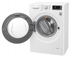 LG F2J7HY1W elöltöltős gőzmosógép Háztartás / Otthon / Kültér - Mosógép / szárítógép - Elöltöltős keskeny (45cm-ig) mosógép - 327381