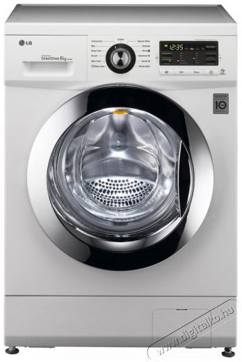 LG F1296NDA3 mosógép Háztartás / Otthon / Kültér - Mosógép / szárítógép - Elöltöltős keskeny (45cm-ig) mosógép - 280539