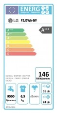 LG F2J5WN4W elöltöltős mosógép Háztartás / Otthon / Kültér - Mosógép / szárítógép - Elöltöltős keskeny (45cm-ig) mosógép - 320846