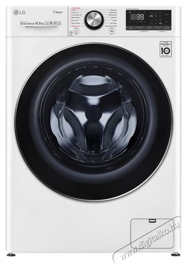 LG F4WV910P2 elöltöltős gőzmosógép Háztartás / Otthon / Kültér - Mosógép / szárítógép - Elöltöltős normál (60cm-ig) mosógép - 360073