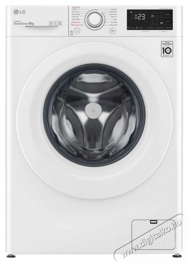 LG F4WV308S3U elöltöltős mosógép Háztartás / Otthon / Kültér - Mosógép / szárítógép - Elöltöltős normál (60cm-ig) mosógép - 374255