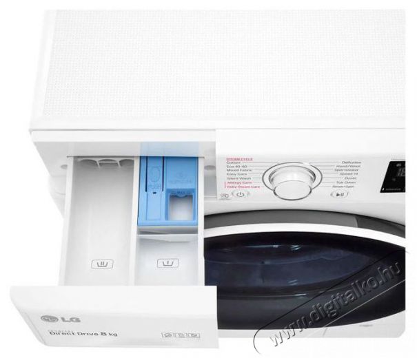 LG F4WV328S0U Gőzmosógép Háztartás / Otthon / Kültér - Mosógép / szárítógép - Elöltöltős normál (60cm-ig) mosógép - 374997