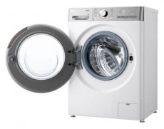 LG F2WR909P3W MOSÓGÉP ELÖLTÖLTŐS KESKENY GŐZ FUNKCIÓVAL Háztartás / Otthon / Kültér - Mosógép / szárítógép - Elöltöltős keskeny (45cm-ig) mosógép - 495938