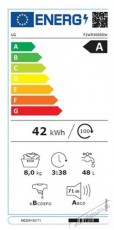 LG F2WR508S0W Elöltöltős keskeny mosógép Háztartás / Otthon / Kültér - Mosógép / szárítógép - Elöltöltős keskeny (45cm-ig) mosógép - 496416