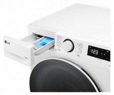 LG F4WR510S0W mosógép, 10,5 kg, 1400 ford./perc, B osztály, AI Direct Drive Motor, TurboWash, Smart Diagnosis, Fehér Háztartás / Otthon / Kültér - Mosógép / szárítógép - Elöltöltős normál (60cm-ig) mosógép - 496776