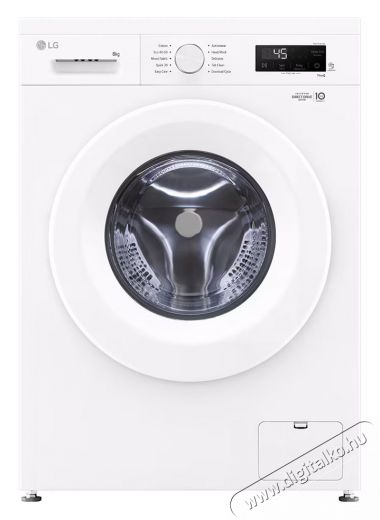 LG F4X1008NWH elöltöltős mosógép Háztartás / Otthon / Kültér - Mosógép / szárítógép - Elöltöltős normál (60cm-ig) mosógép - 500831