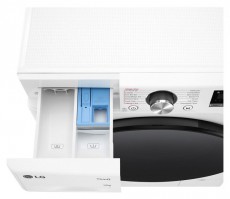 LG F4WR710S2W Elöltöltős mosógép gőz funkcióval Háztartás / Otthon / Kültér - Mosógép / szárítógép - Elöltöltős normál (60cm-ig) mosógép - 496348