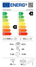LG F2DR508SBW Mosó-szárítógép Háztartás / Otthon / Kültér - Mosógép / szárítógép - Mosó-szárítógép - 493667