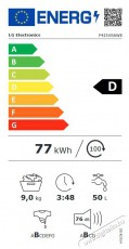 LG F4WR509SWW Mosógép Háztartás / Otthon / Kültér - Mosógép / szárítógép - Elöltöltős normál (60cm-ig) mosógép - 494479