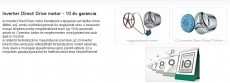 LG F12B8NDA7 mosógép Háztartás / Otthon / Kültér - Mosógép / szárítógép - Elöltöltős keskeny (45cm-ig) mosógép - 286363