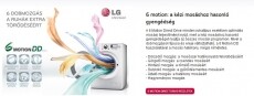 LG F12B8NDA7 mosógép Háztartás / Otthon / Kültér - Mosógép / szárítógép - Elöltöltős keskeny (45cm-ig) mosógép - 286363
