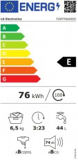 LG F2WT4S6AIDD elöltöltős keskeny mosógép Háztartás / Otthon / Kültér - Mosógép / szárítógép - Elöltöltős keskeny (45cm-ig) mosógép - 371563