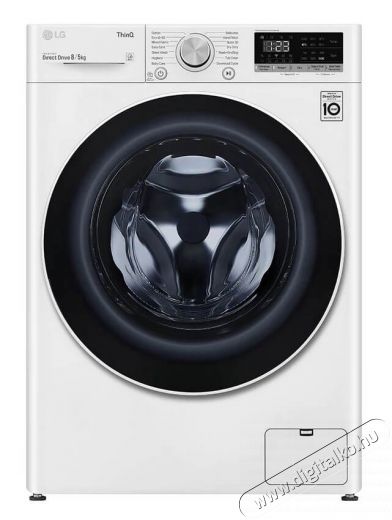 LG F4DN408N0 mosó - szárítógép Háztartás / Otthon / Kültér - Mosógép / szárítógép - Mosó-szárítógép - 371203