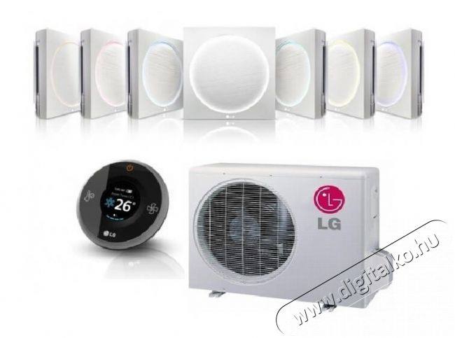 LG G12WL Artcool Stylist split klíma (3,5 kW) Háztartás / Otthon / Kültér - Ventilátor / Légkondicionáló - Split klíma - 348691