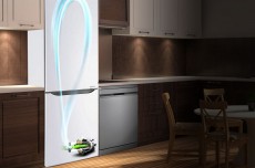 LG GBB59SWRZS alulfagyasztós hűtőszekrény Konyhai termékek - Hűtő, fagyasztó (szabadonálló) - Alulfagyasztós kombinált hűtő - 349749