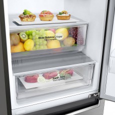 LG GBB62PZJZN NoFrost alulfagyasztós hűtő Konyhai termékek - Hűtő, fagyasztó (szabadonálló) - Alulfagyasztós kombinált hűtő - 350606