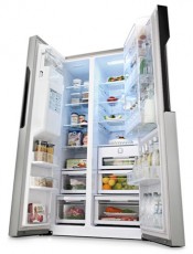 LG GS9366NECZ hűtőszekrény Konyhai termékek - Hűtő, fagyasztó (szabadonálló) - Amerikai típusú Side By Side hűtő - 288073