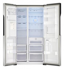 LG GS9366NECZ hűtőszekrény Konyhai termékek - Hűtő, fagyasztó (szabadonálló) - Amerikai típusú Side By Side hűtő - 288073